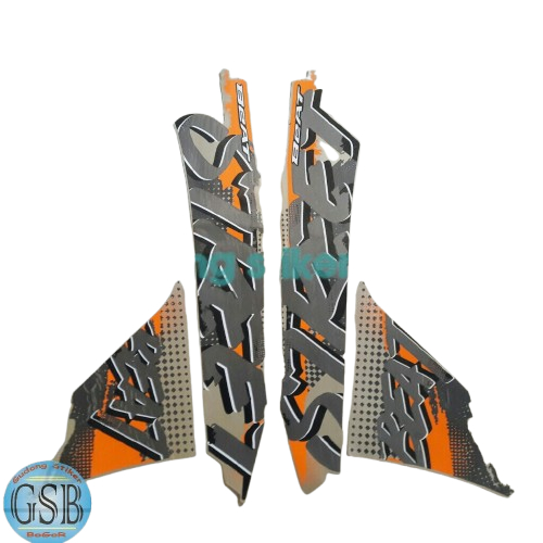 striping stiker motor honda beat street 2025 gold