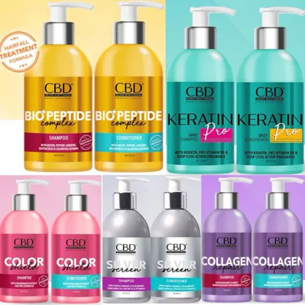 CBD SHAMPOO keratin pro / CBD Conditioner keratin pro / CBD Shampoo color shield / CBD Conditioner c