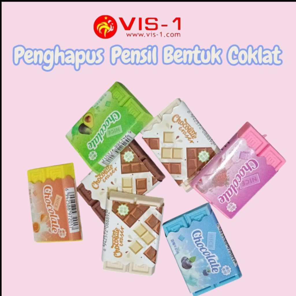 

Penghapus Pensil Bentuk Coklat