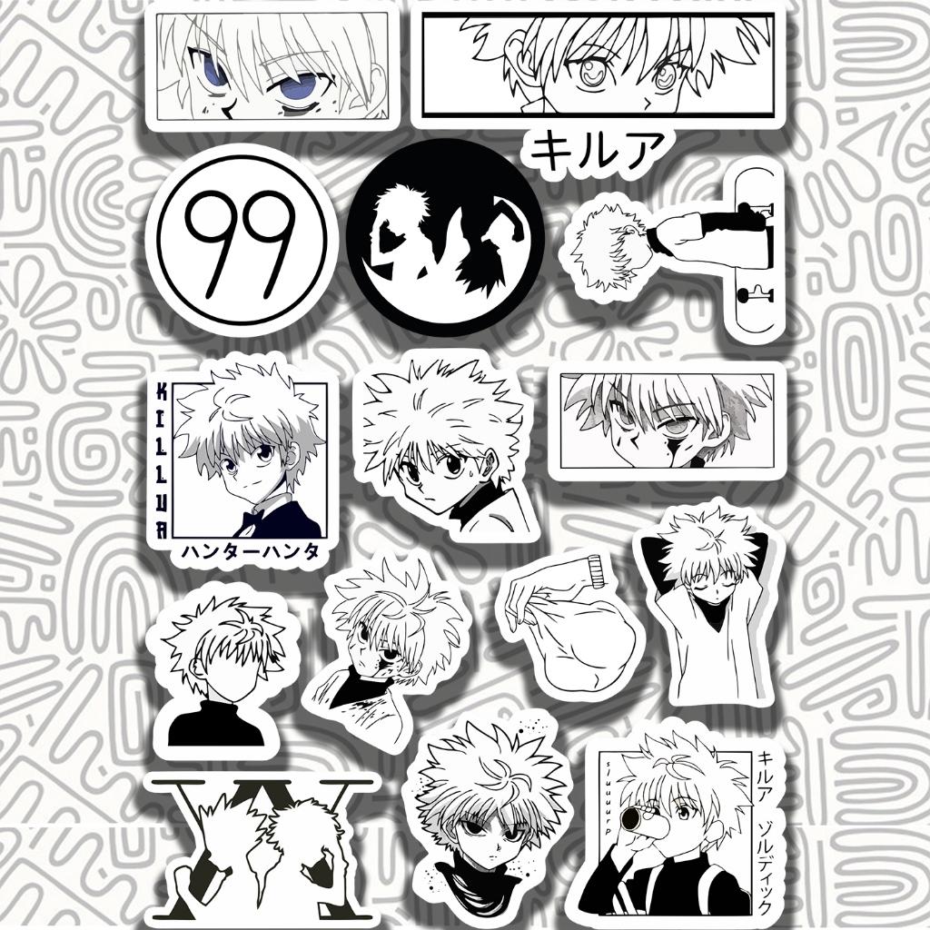 

Sticker Hunter X Hunter Killua Zoldyck || Stiker Anime Aesthetic