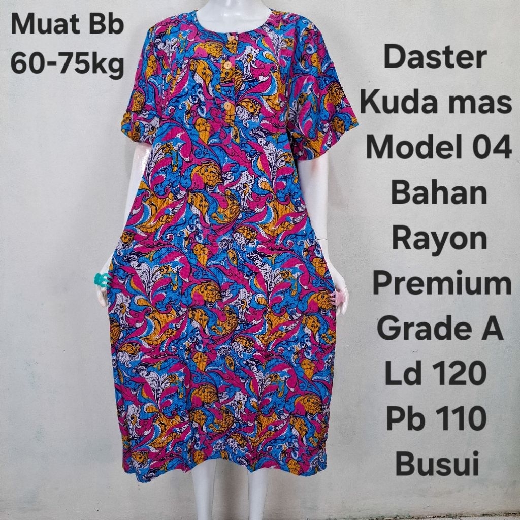 Daster Kuda Mas Original Model 04 Ld 120 Pb 110 Busui