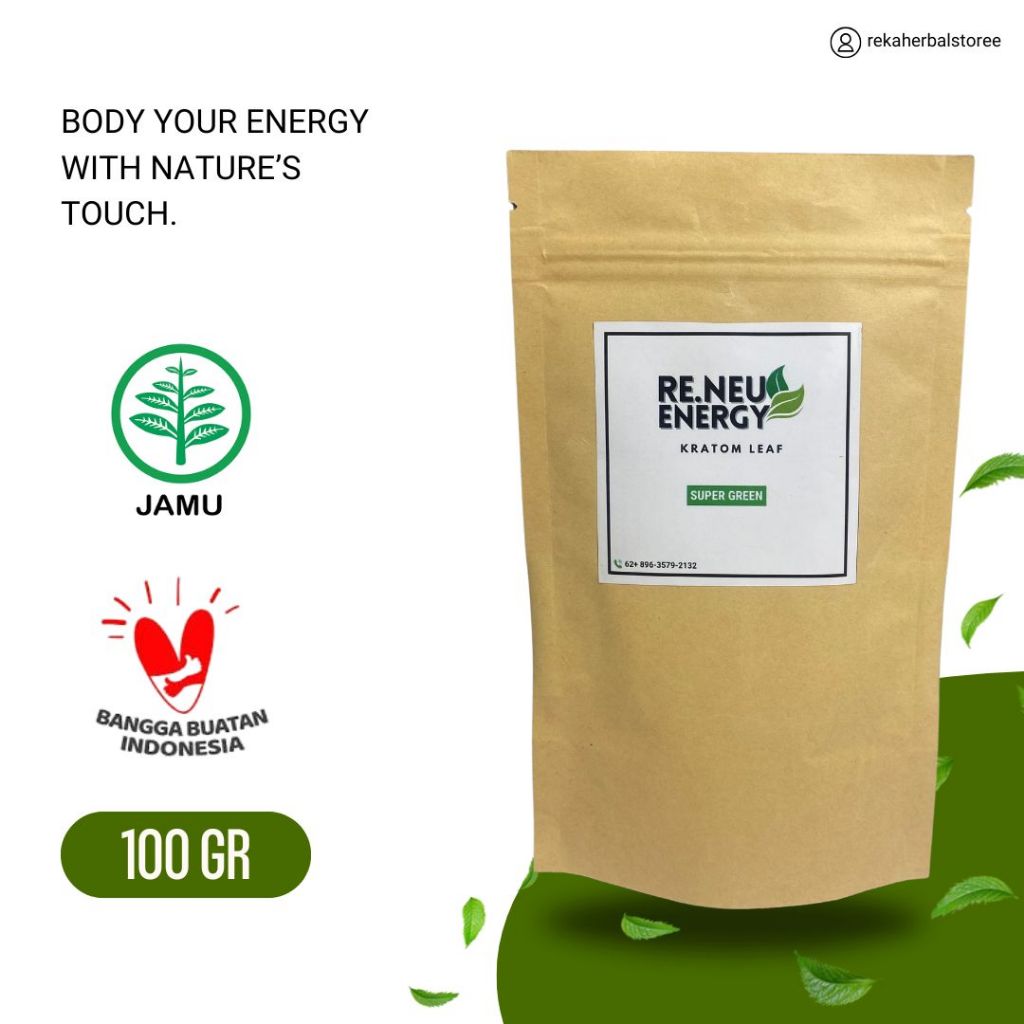 

bubukk hijau leaf nusantara 100gram siapseduuh
