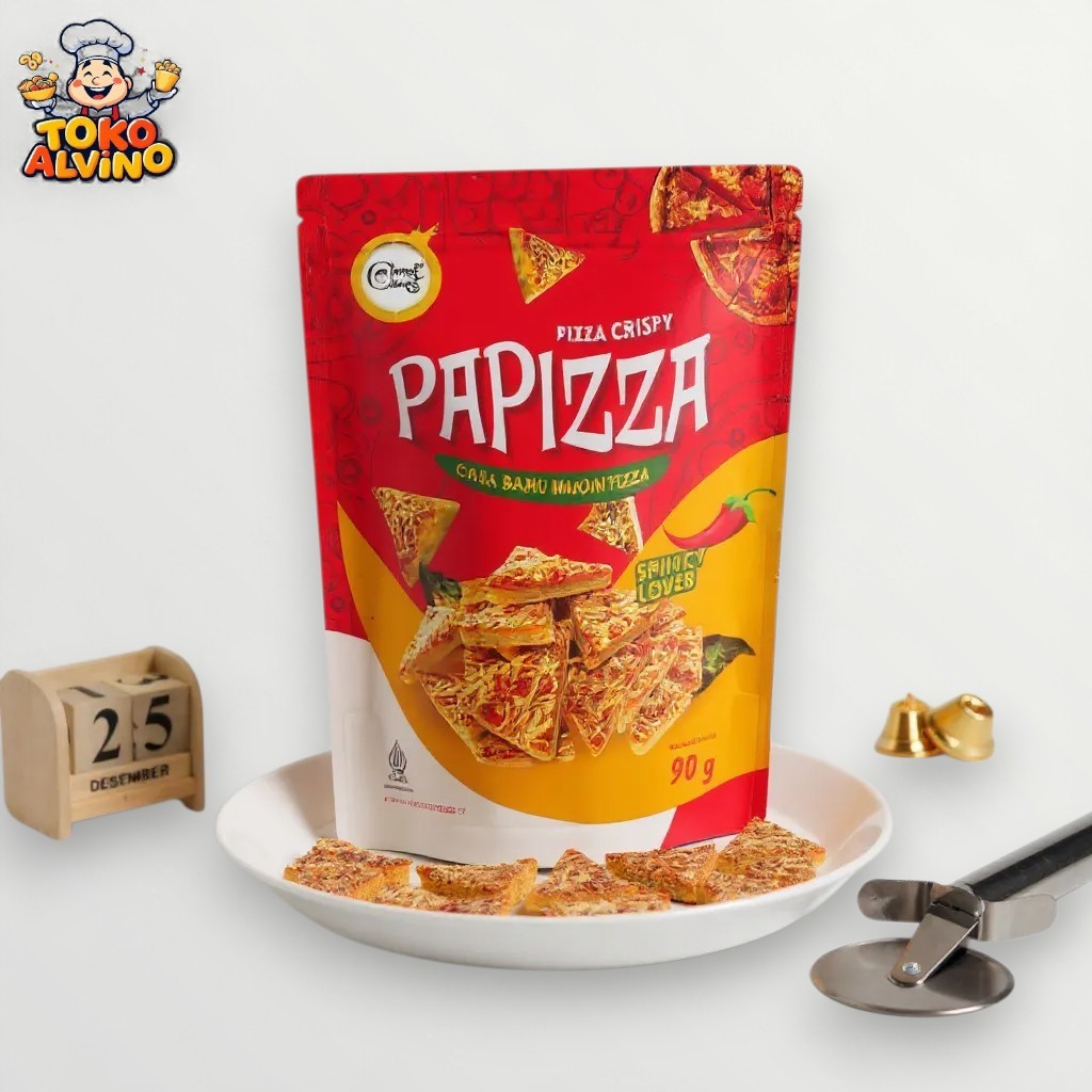 

PAPIZZA SPICY 90GR | PEDESNYA NAMPOL BIKIN MELEK! BERANI COBA