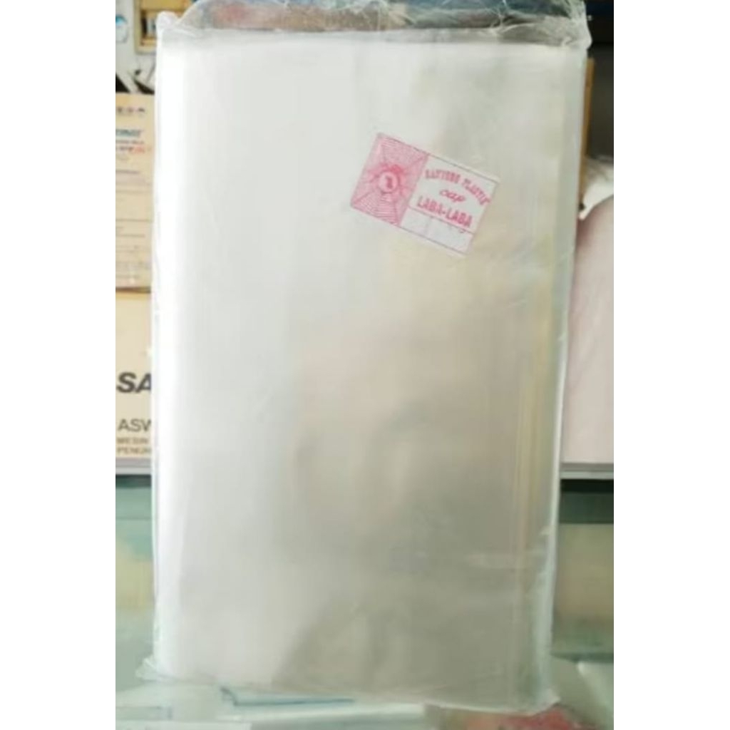 Plastik bening 5 kg 03 Laba Laba 25x45x03
