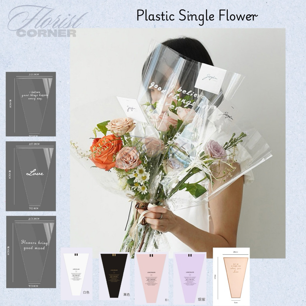 

Plastik Bunga Transparan / Flower Bag