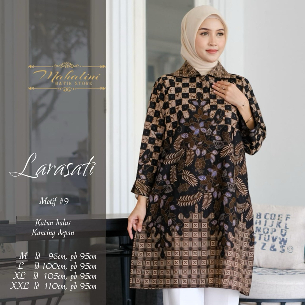Larasati Tunik Batik by Mahalini