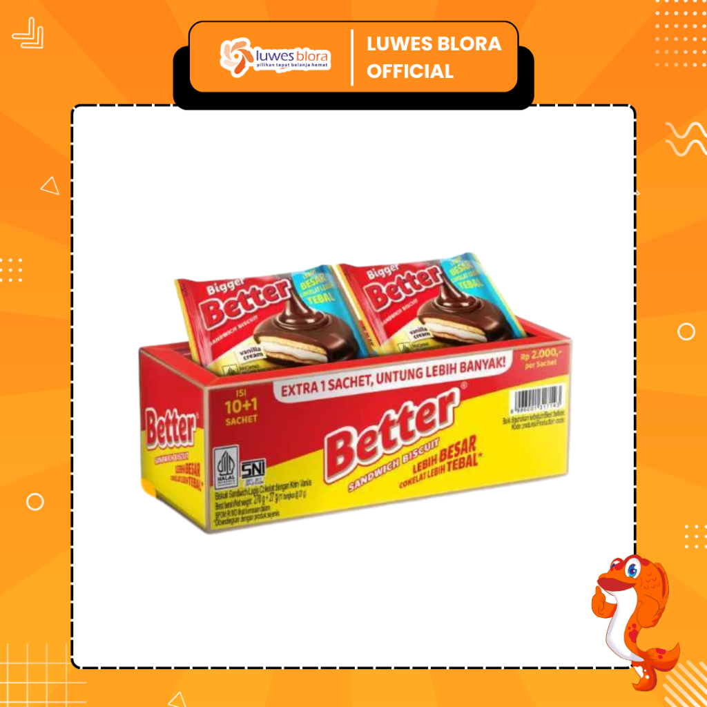 

Better Isi 10+1 Sachet 270+27g