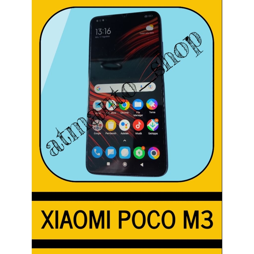 XIAOMI POCO M3 Ram 4/64 GB 6/128 GB Second/Bekas Original Ex: GARANSI RESMI XIAOMI INDONESIA Gratis 