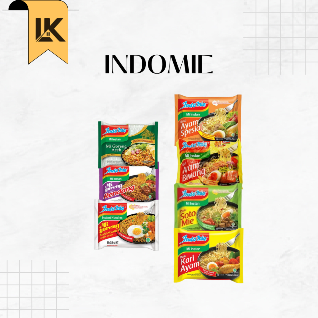 

LK - Indomie Rasa ALL VARIAN, Enak Pengemasan Baik Kadaluarsa Lama