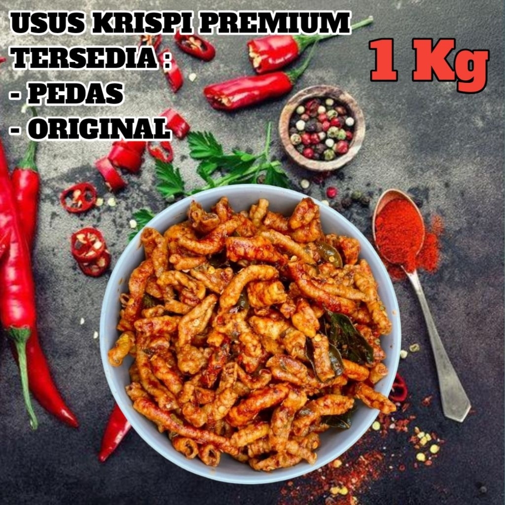 

KIPIK USUS AYAM CRISPY PEDAS DAN ORIGINAL KEMASAN 1/2 KG DAN 1 KG