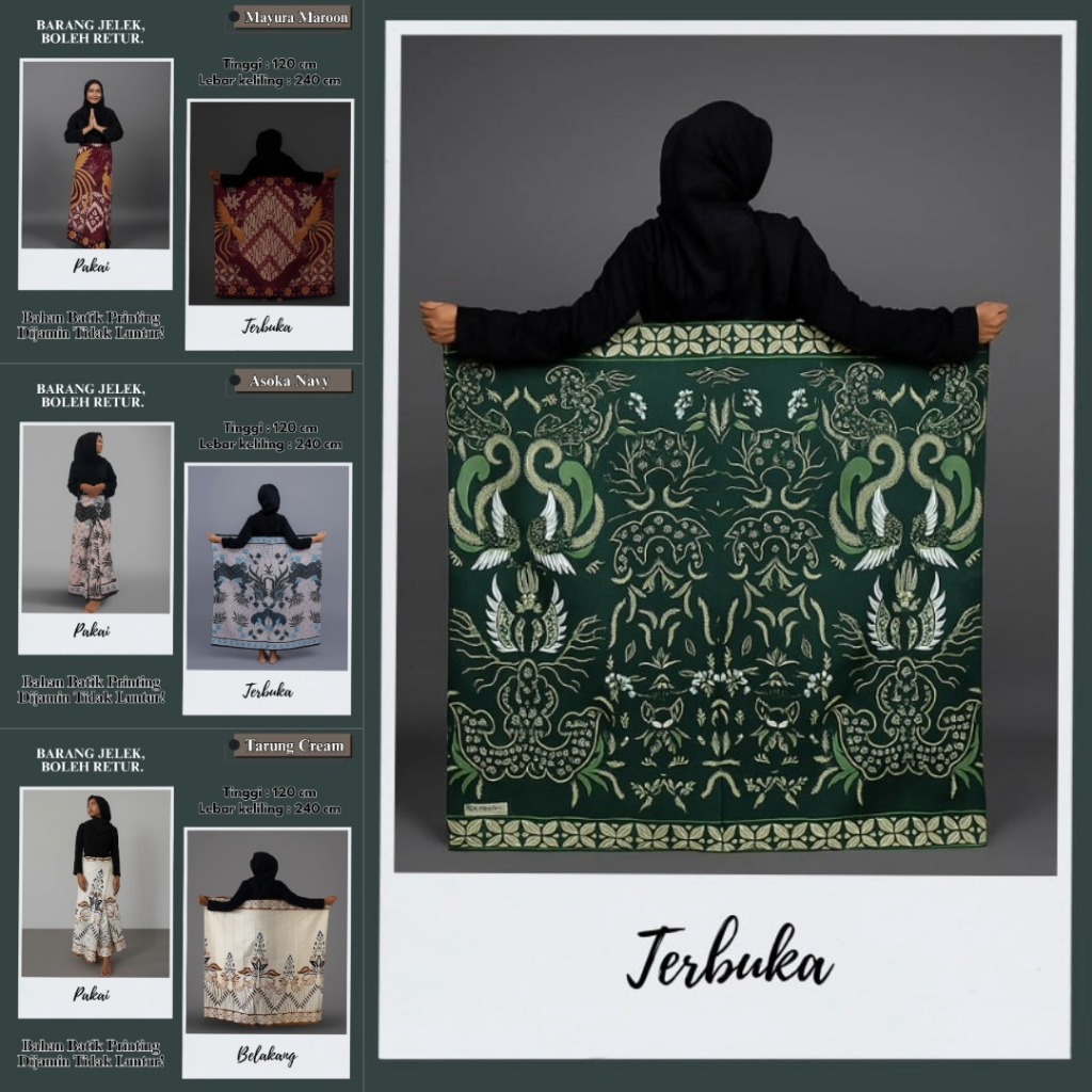 Sarung Batik Santriwati / Sarung Santri Putri / Sarung Santri Putri