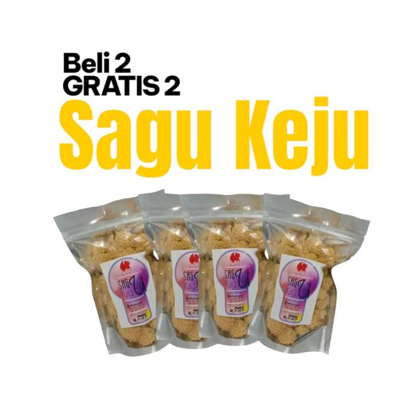 

Beli 2 gratis 2 - Sagu Keju - Nori Merah - 250gr/pouch