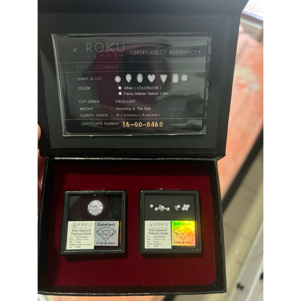 Roku diamond luxury original 1 set roku diamond luxury