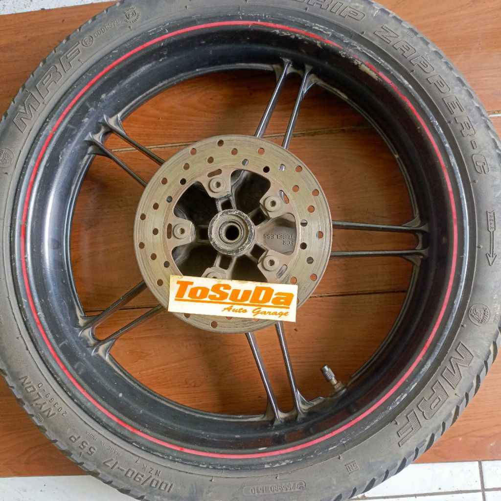 velg velk belakang tapak lebar set piringan TANPA BAN ori yamaha mxking mx king 150 2PV pnp vixion n
