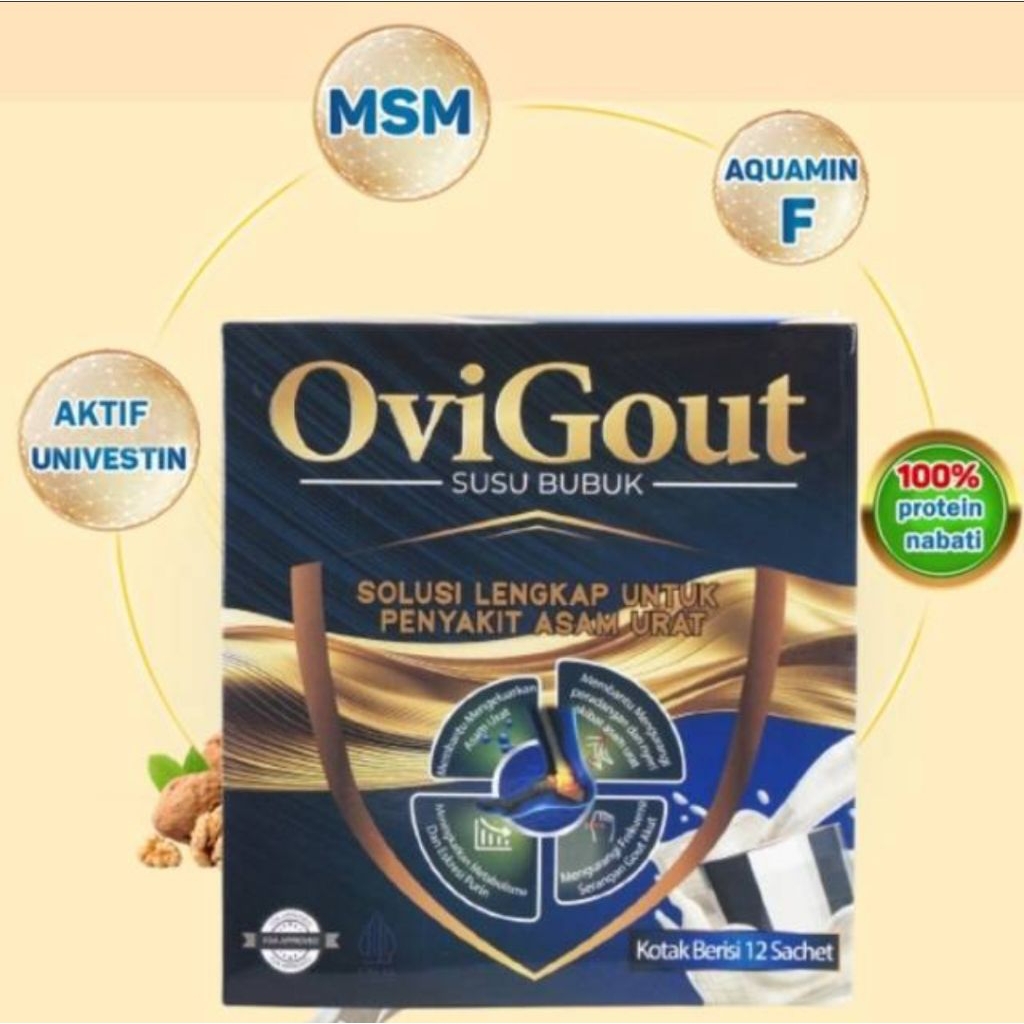 

Promo susu ovigout asli original berkualitas atasi asam urat kolesterol dan nyeri sendi