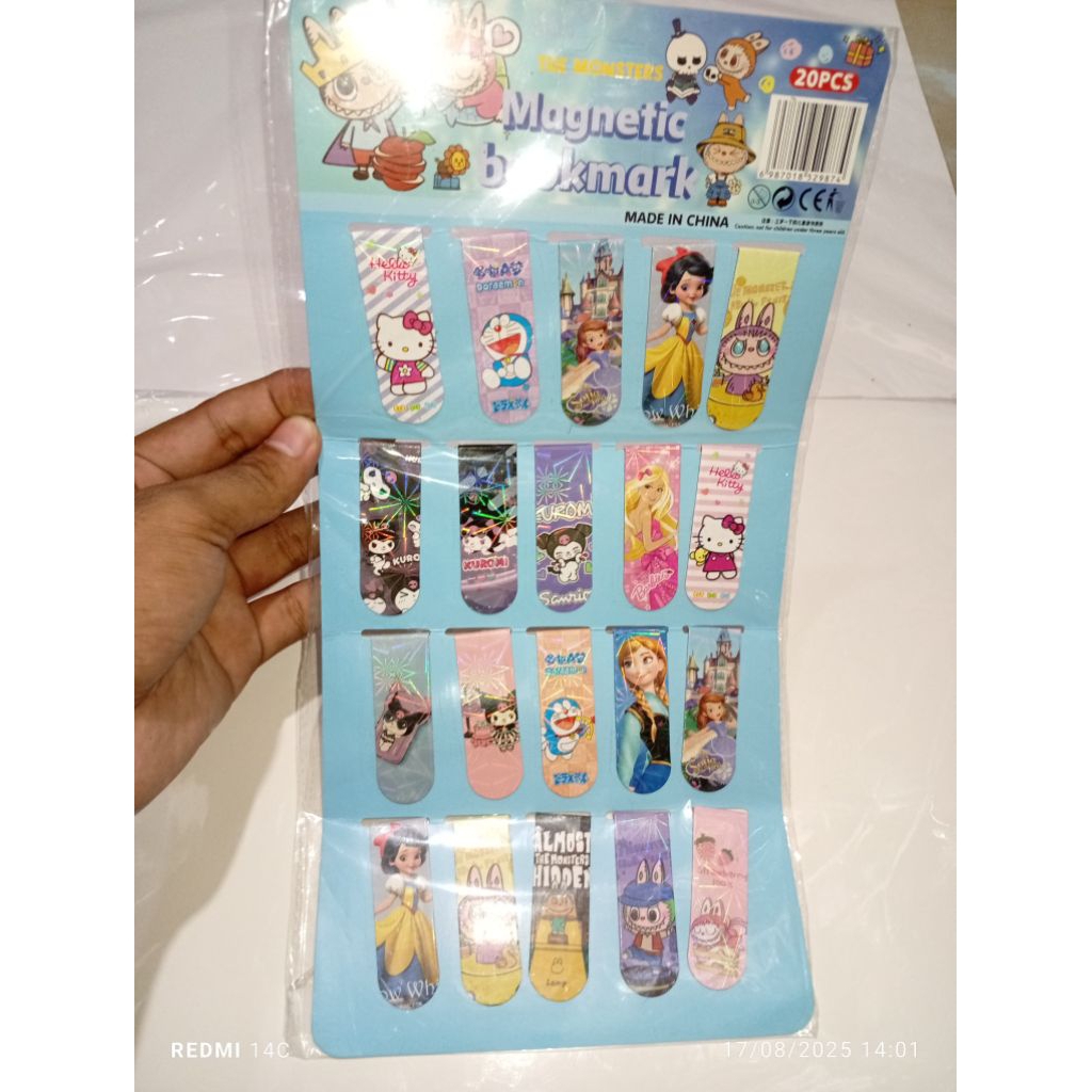 

Pembatas Buku || Magnetic Bookmark