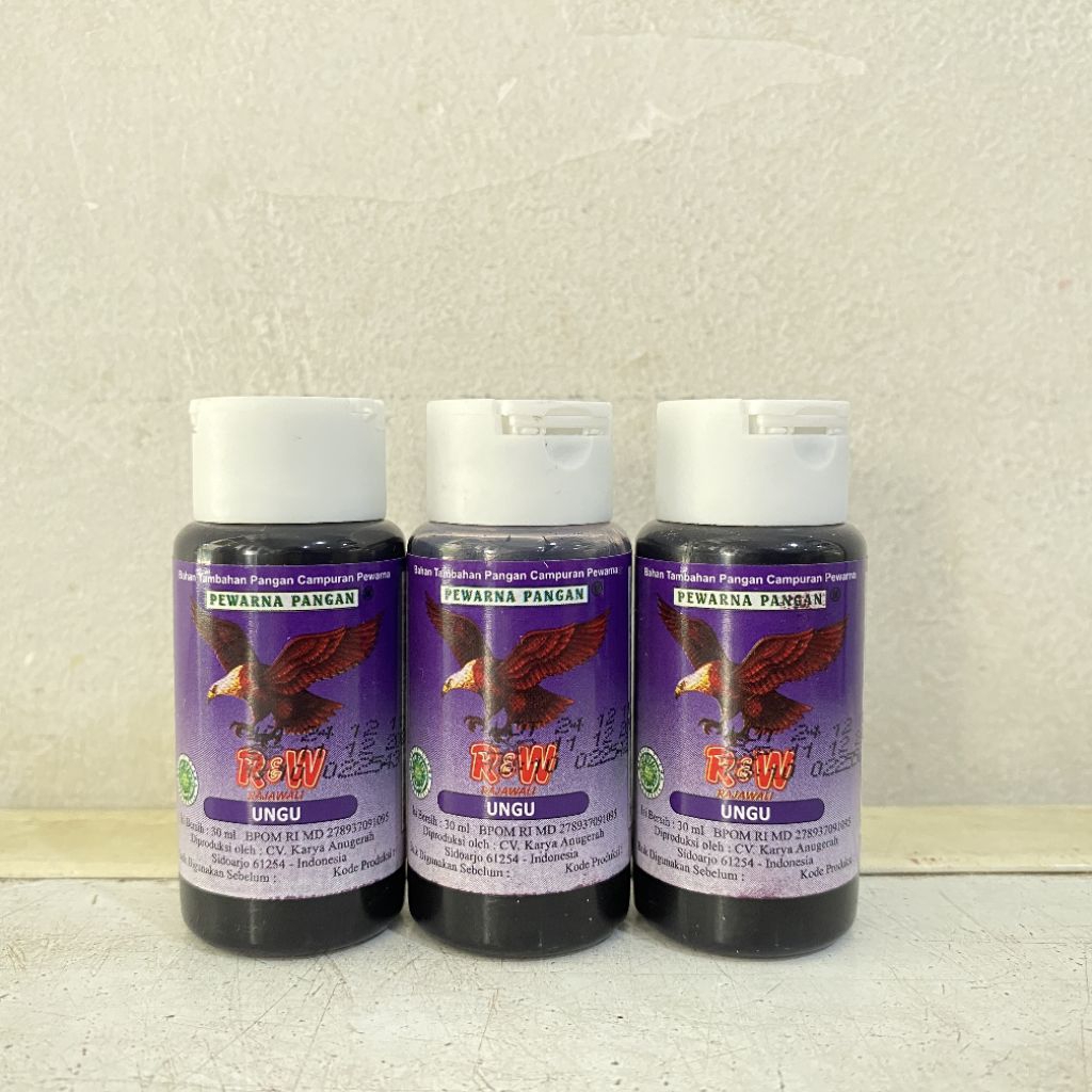 

Pewarna rajawali UNGU 30ml | pewarna ungu