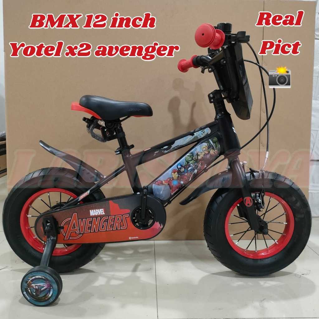Sepeda Anak Laki Laki BMX  12 inch Element Coyote X Two Avenger Ban Jumbo 3.0  Element Coyote X2 TER