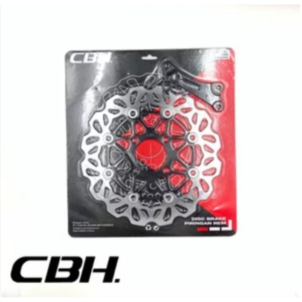 DISC BRAKE / PIRINGAN CAKRAM 260MM GERIGI MIO LUBANG 4 PLUS BRAKET PNP