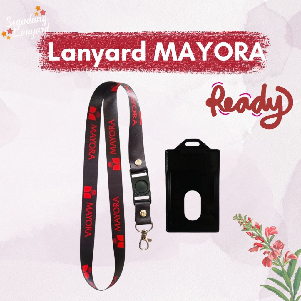 

TERMURAH TALI GANTUNGAN ID CARD MAYORA!/LANYARD MAYORA TALI PREMIUM!!!
