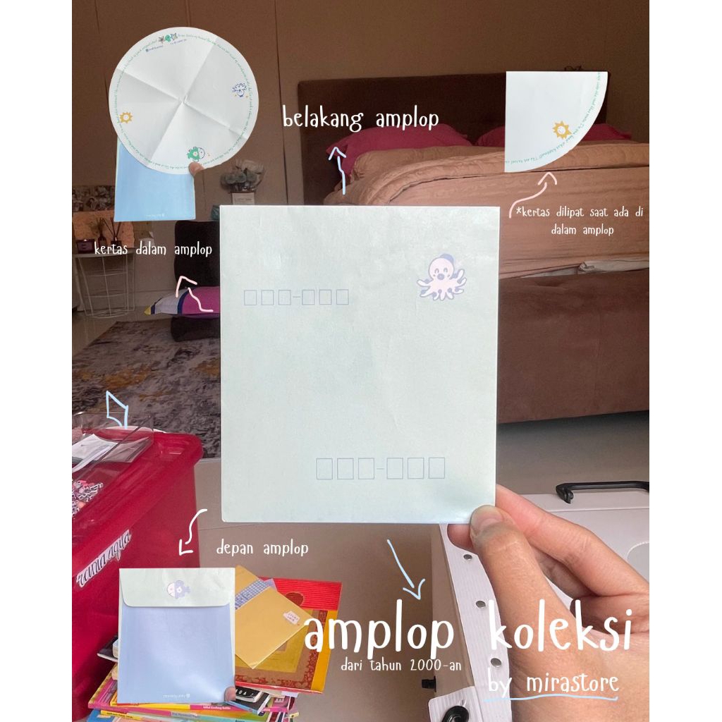 

amplop koleksi 2000an | amplop ucapan aesthetic ala korea | kartu ucapan ulang tahun | amplop surat korea