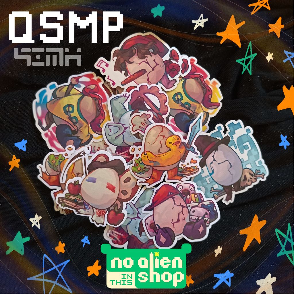 

QSMP Fanmerch | Egg Sticker