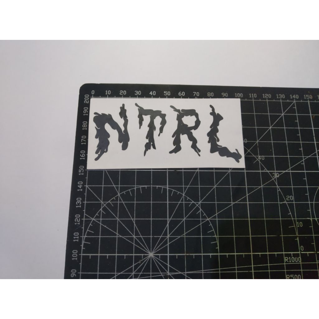 

stiker cutting ntrl band