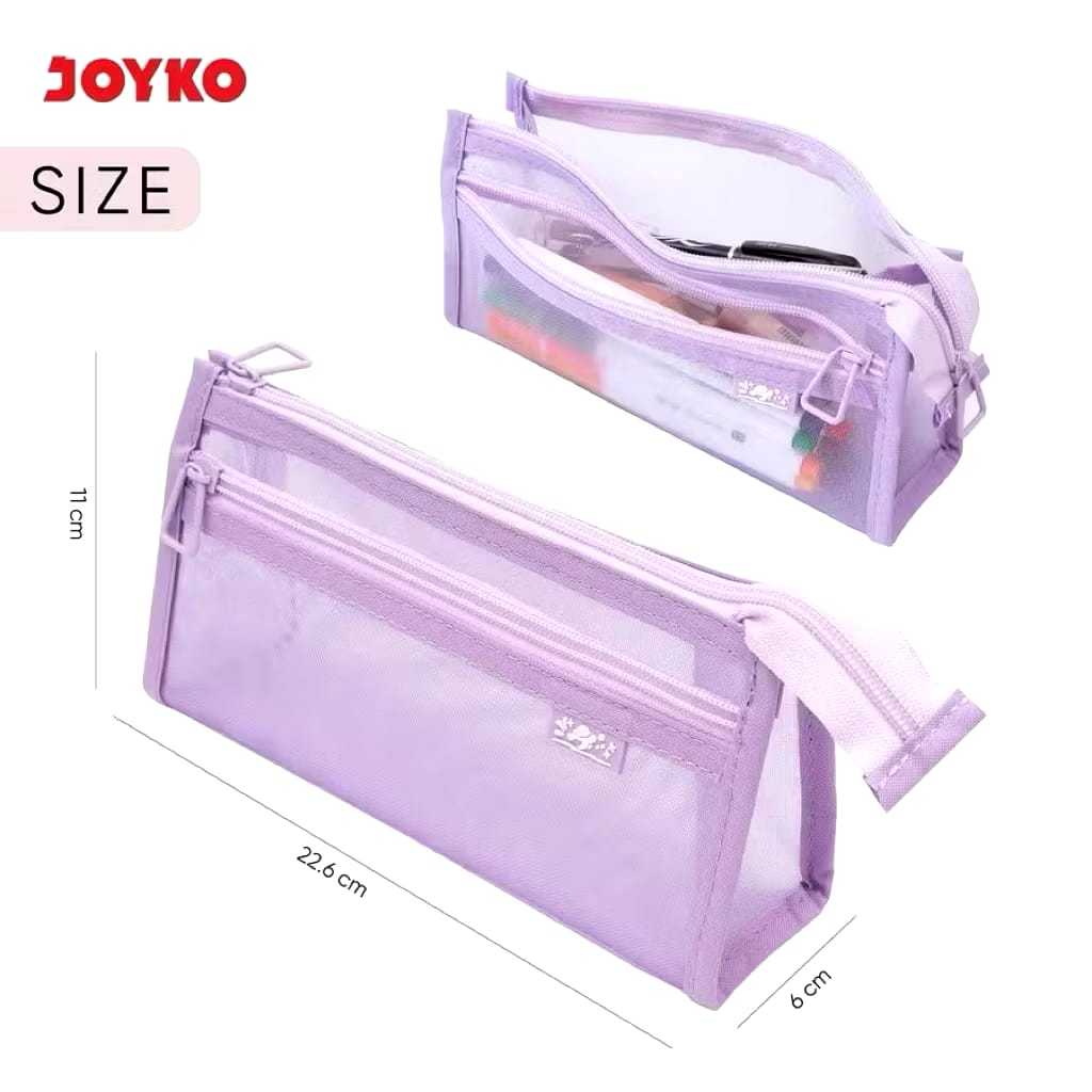 

JOYKO Tempat Pensil / Pencil Case PC - 5023 Kotak Pensil Jaring(PCS)