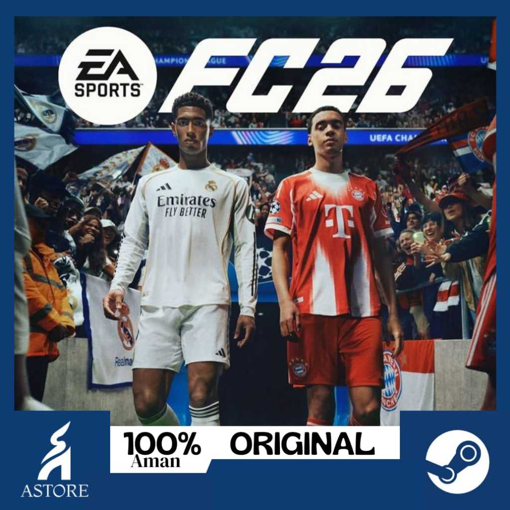 EA FC 26 STANDAR EDITION | AKUN STE4M | BISA ONLINE | FULL AKSES | PRIVAT | BISA GANTI EMAIL DAN PAS