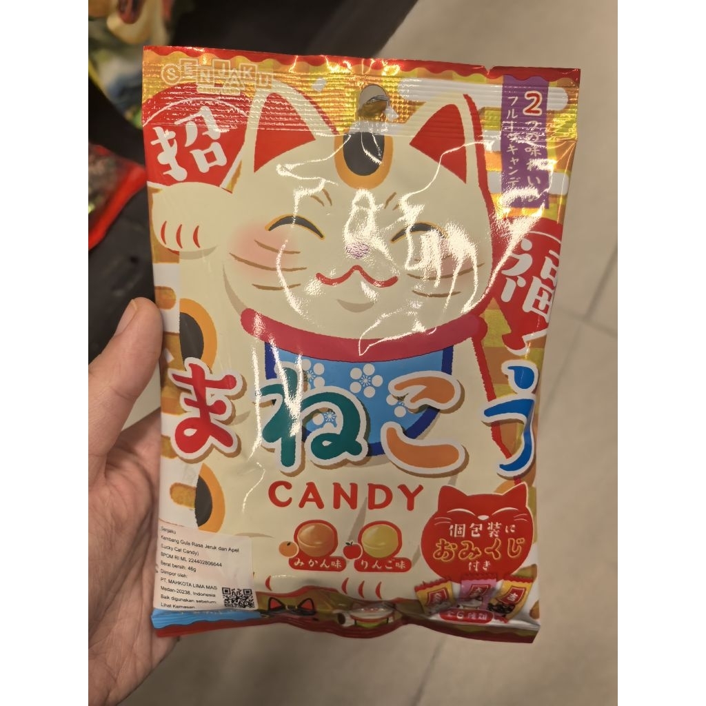 SENJAKU LUCKYCAT CANDY. PERMEN LUCKYCAT. LUCKYCAT CANDY. PERMEN IMPORT. CANDY IMPORT. PERMEN JEPANG