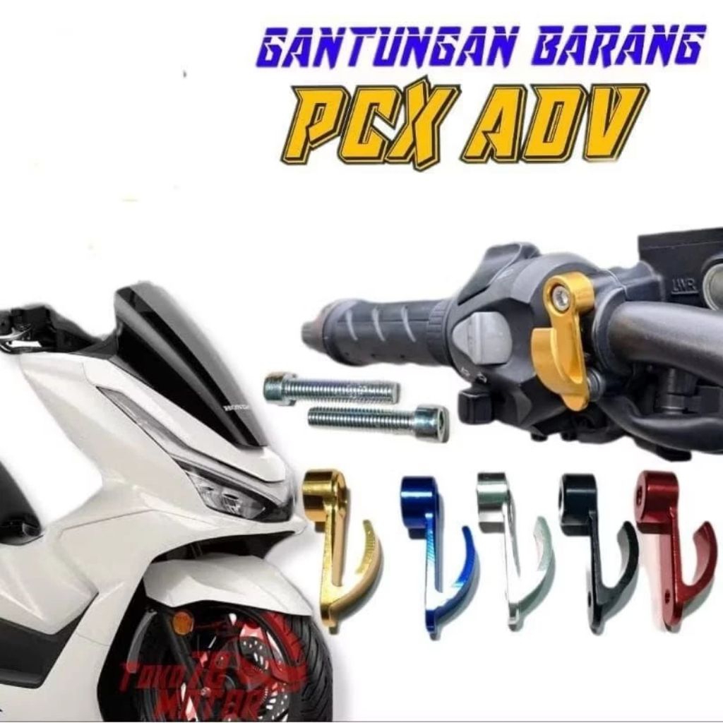 Gantungan barang CNC PCX 160 2021-2024 PCX 160 2025 Roadsync ADV 160 Model Pancing