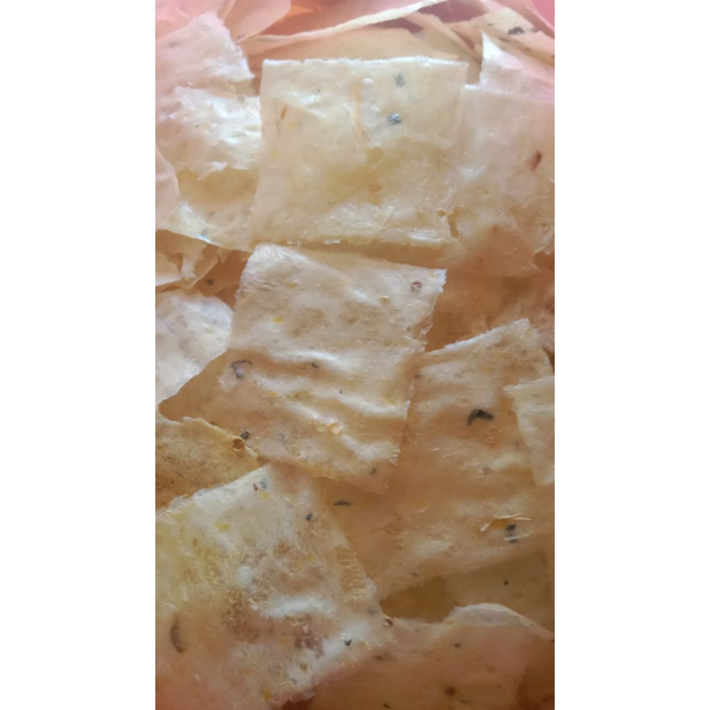 Opak petak khas Medan bumbu & Pedas mentah 500g-1kg