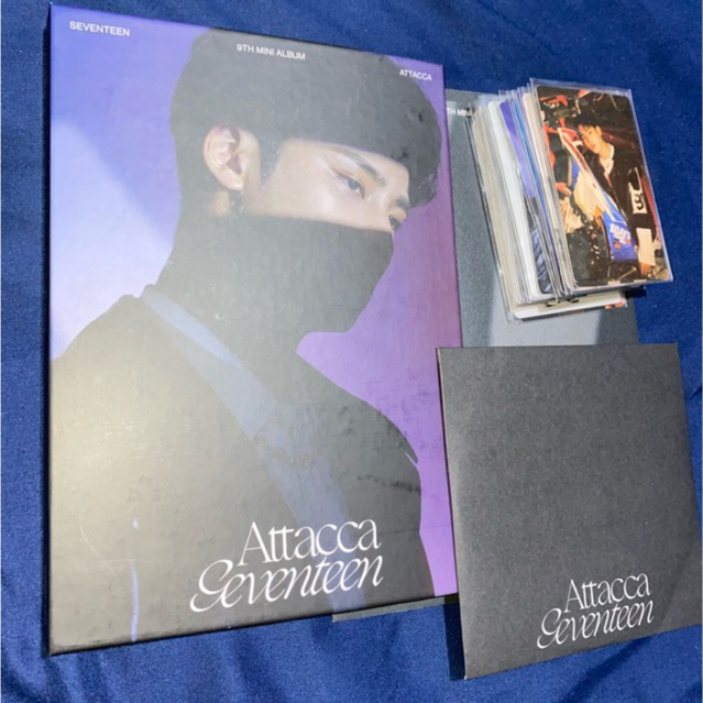 ALBUM ATTACCA SEVENTEEN MINGYU BINDER BOOKLET LENGKAP