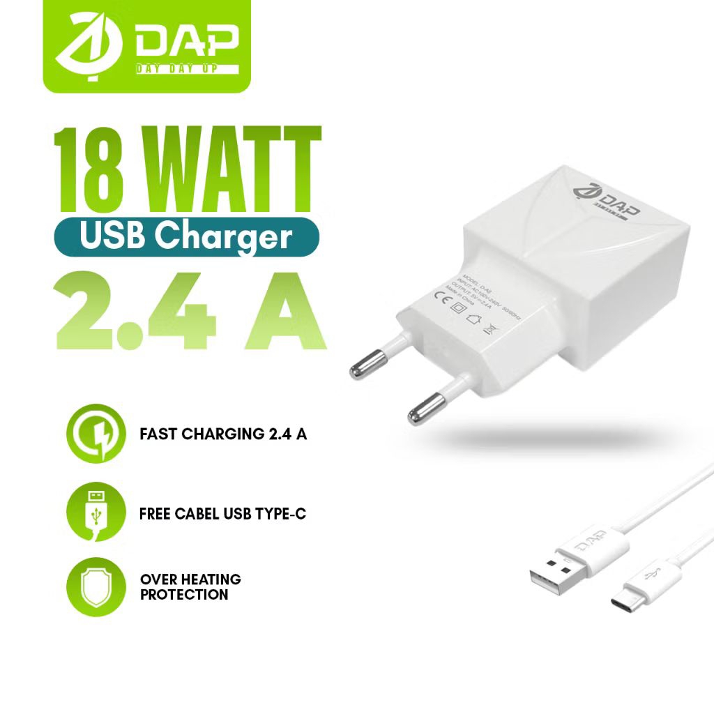 TC Travel Charger DAP Type-C D-A8T