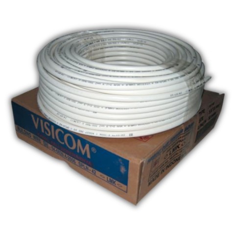 METERAN Kabel Listrik PLN Visicom 3x1.5 Tembaga Murni