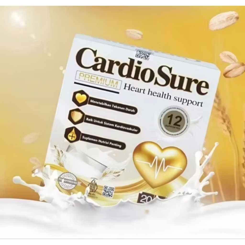 

CARDIOSURE MILK SUSU OBAT HIPERTENSI KOLESTROL