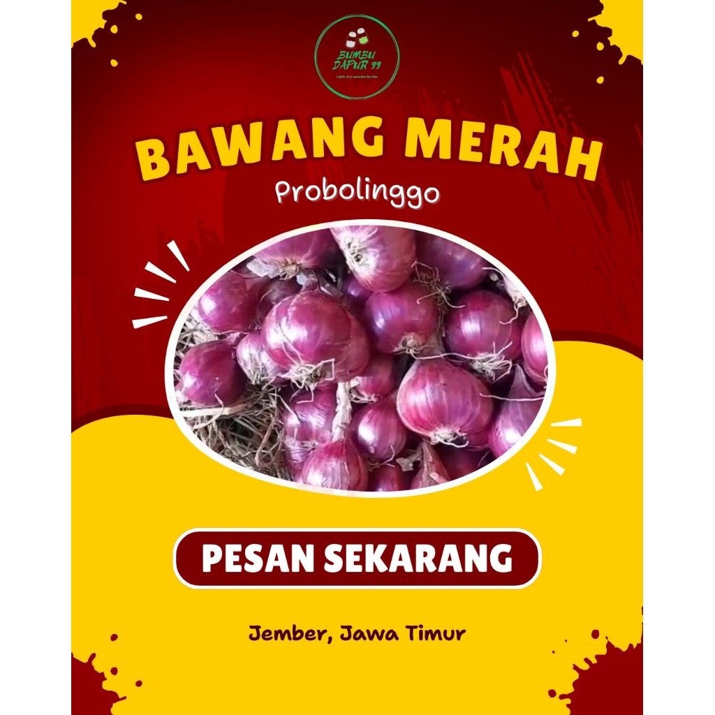 

Bawang Merah Tanggung Probolinggo 500 gr