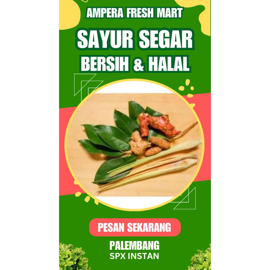 

BUMBU DAPUR PER BUNGKUS - INSTAN PALEMBANG