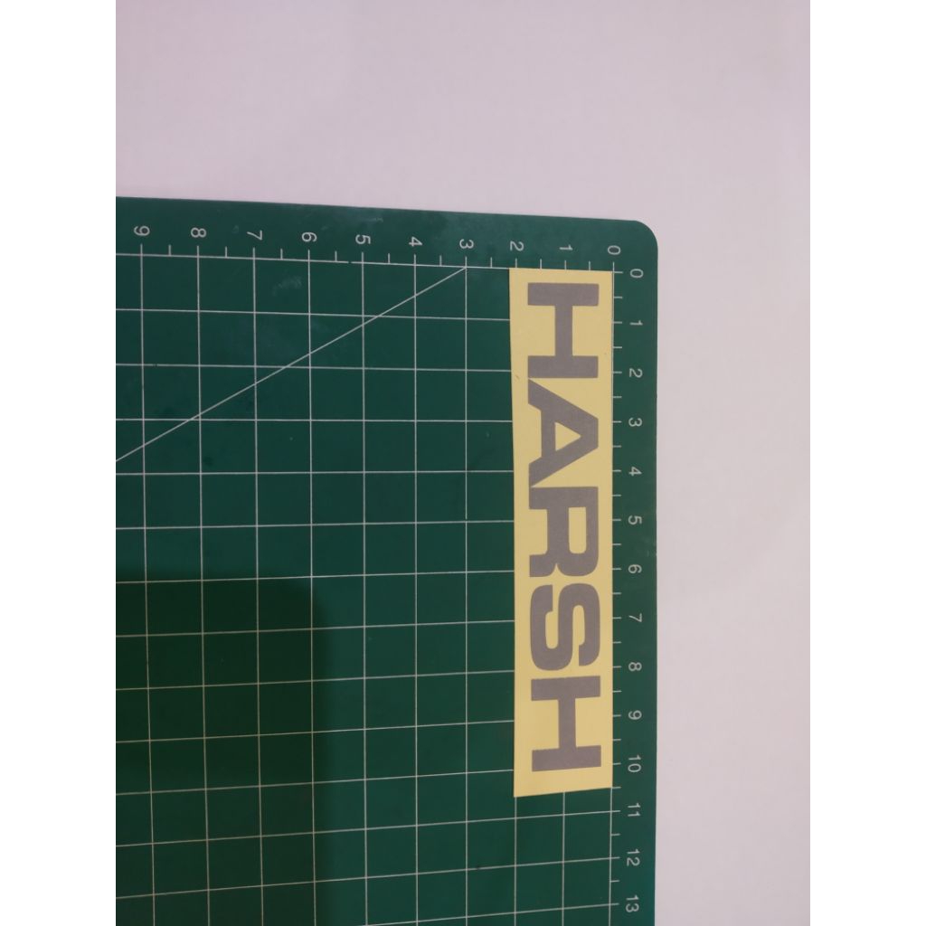 

stiker cutting harsh