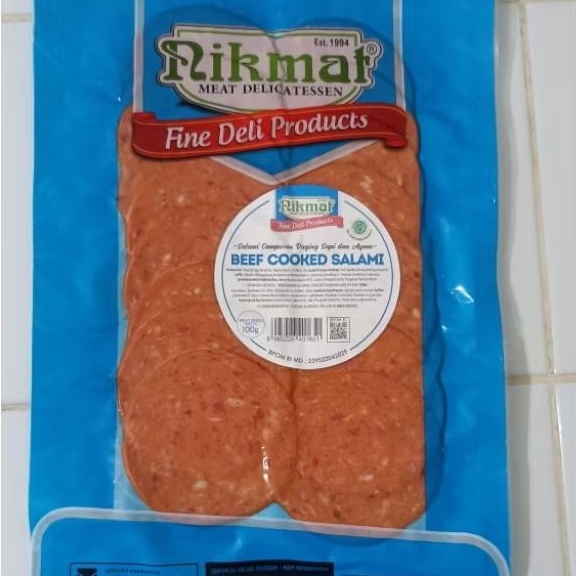 

Beef Cooked Salami Nikmat 100 gr