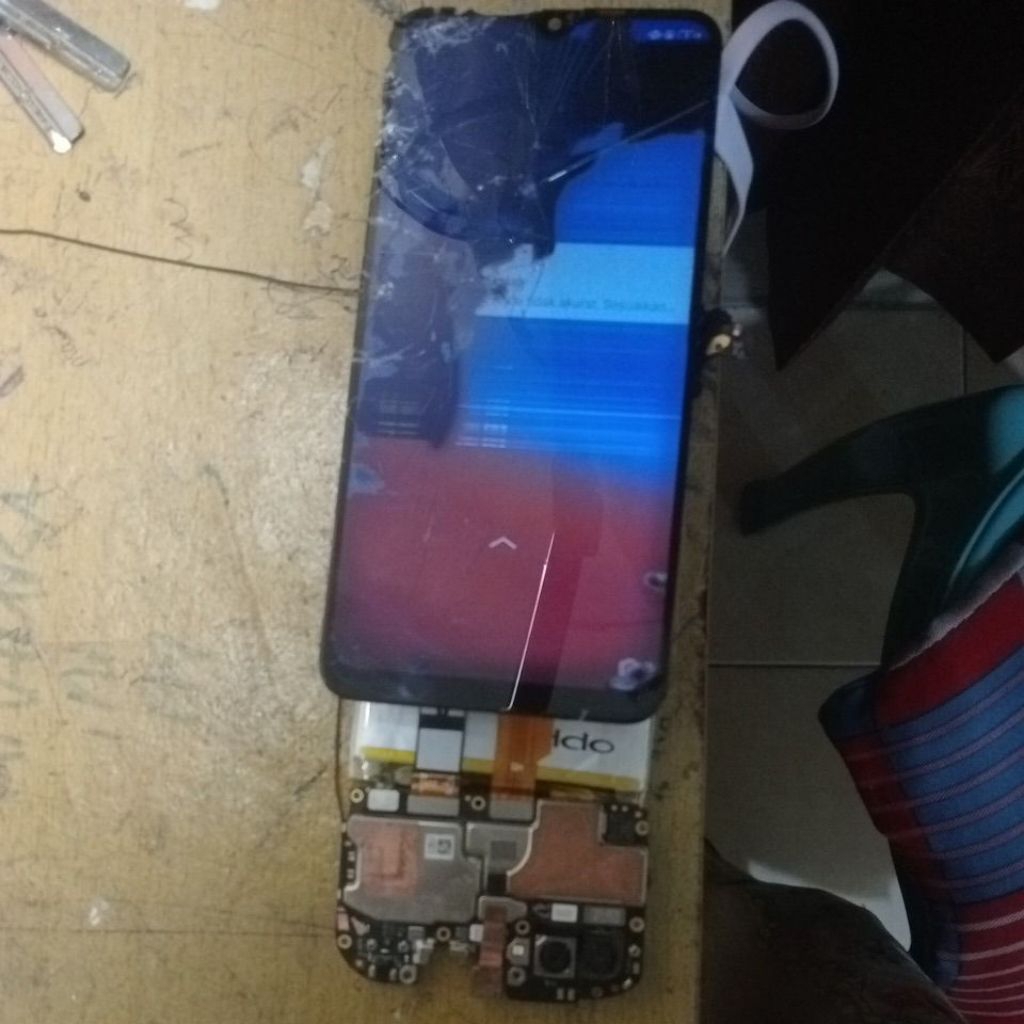mesin Oppo a5s normal no pola ram 3/32