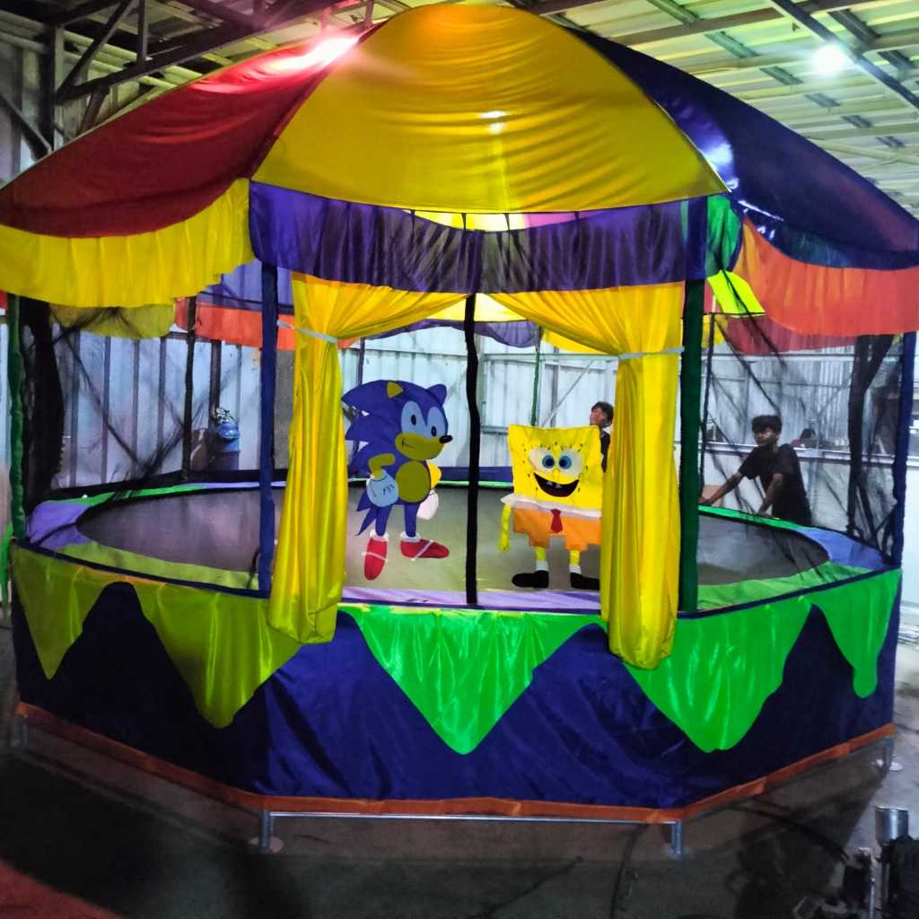 MAINAN TRAMPOLIN ANAK