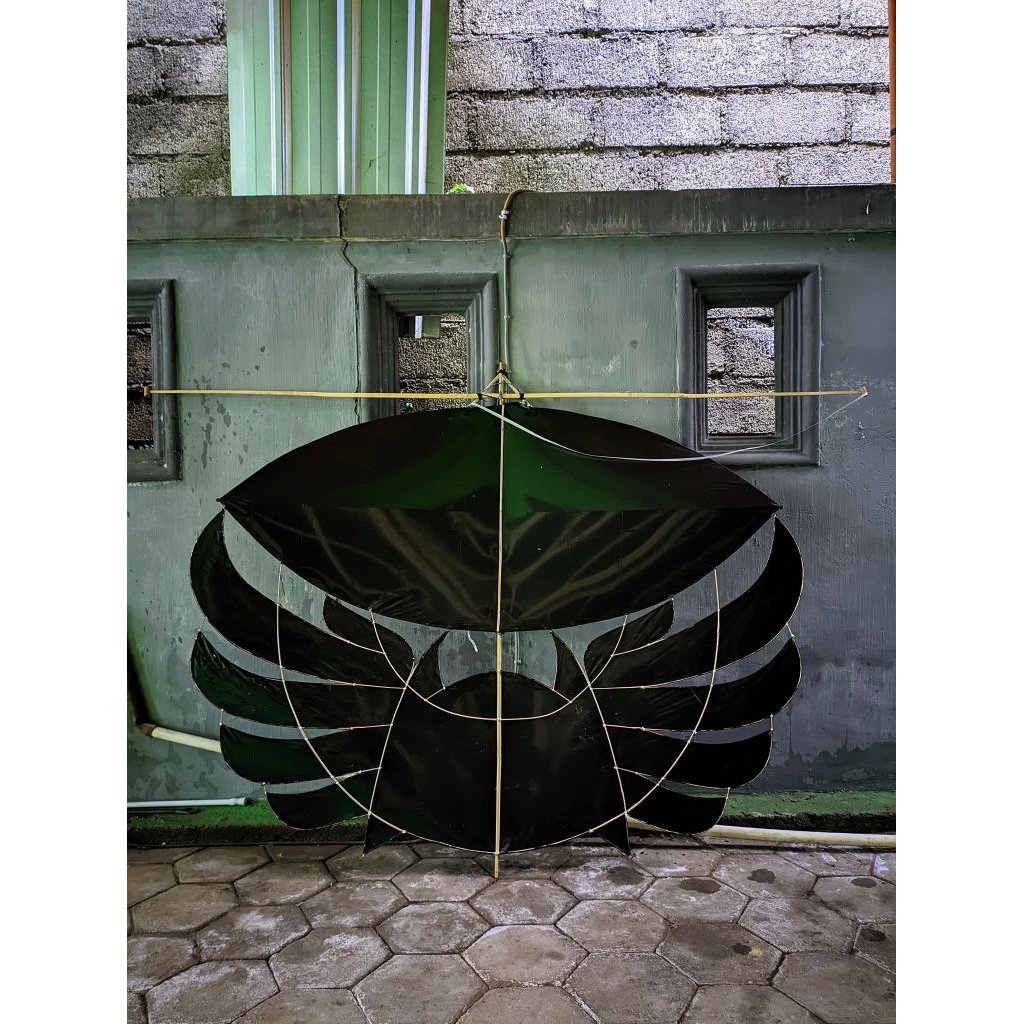 Layangan Gapangan Ram Raman Set Sendaren  1-2 meter Siap Terbang