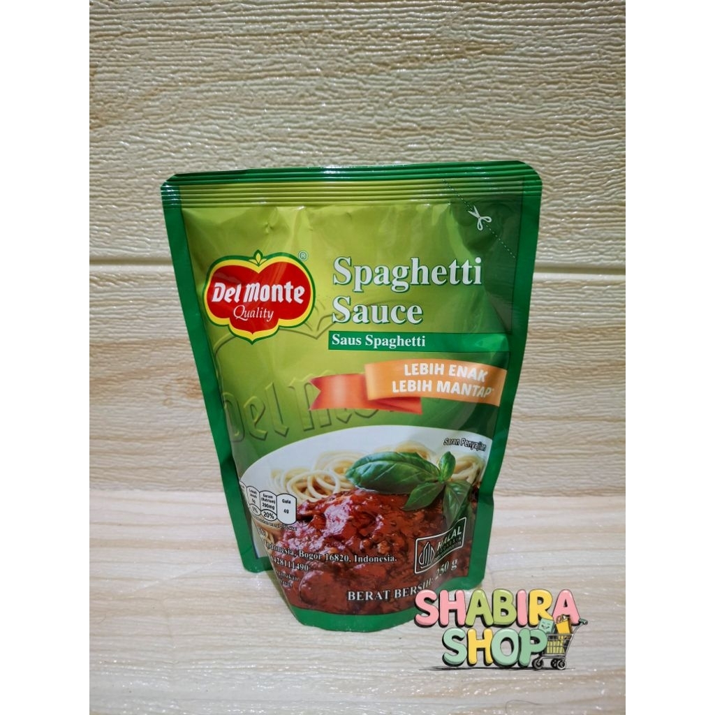 

PROMO! SAUS DELMONTE SAOS SPAGHETTI DELMONTE 250GRAM MURAH!
