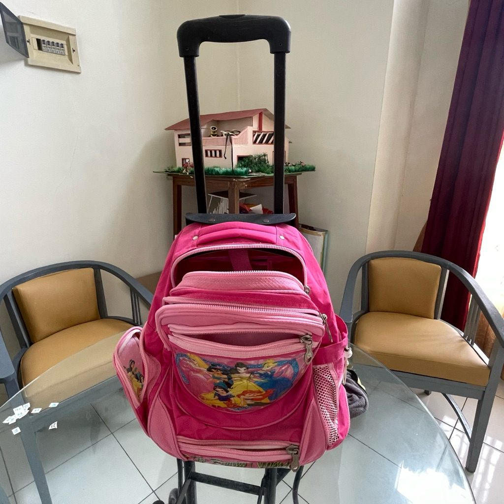 preloved | tas koper barbie anak anak