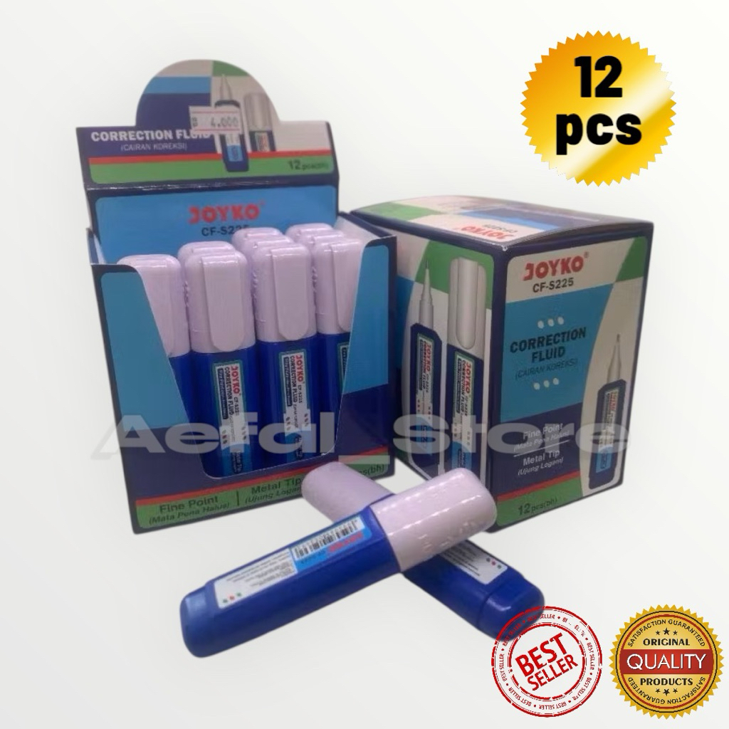 

Tipex Correction Fluid Joyko CF-S225 12pcs