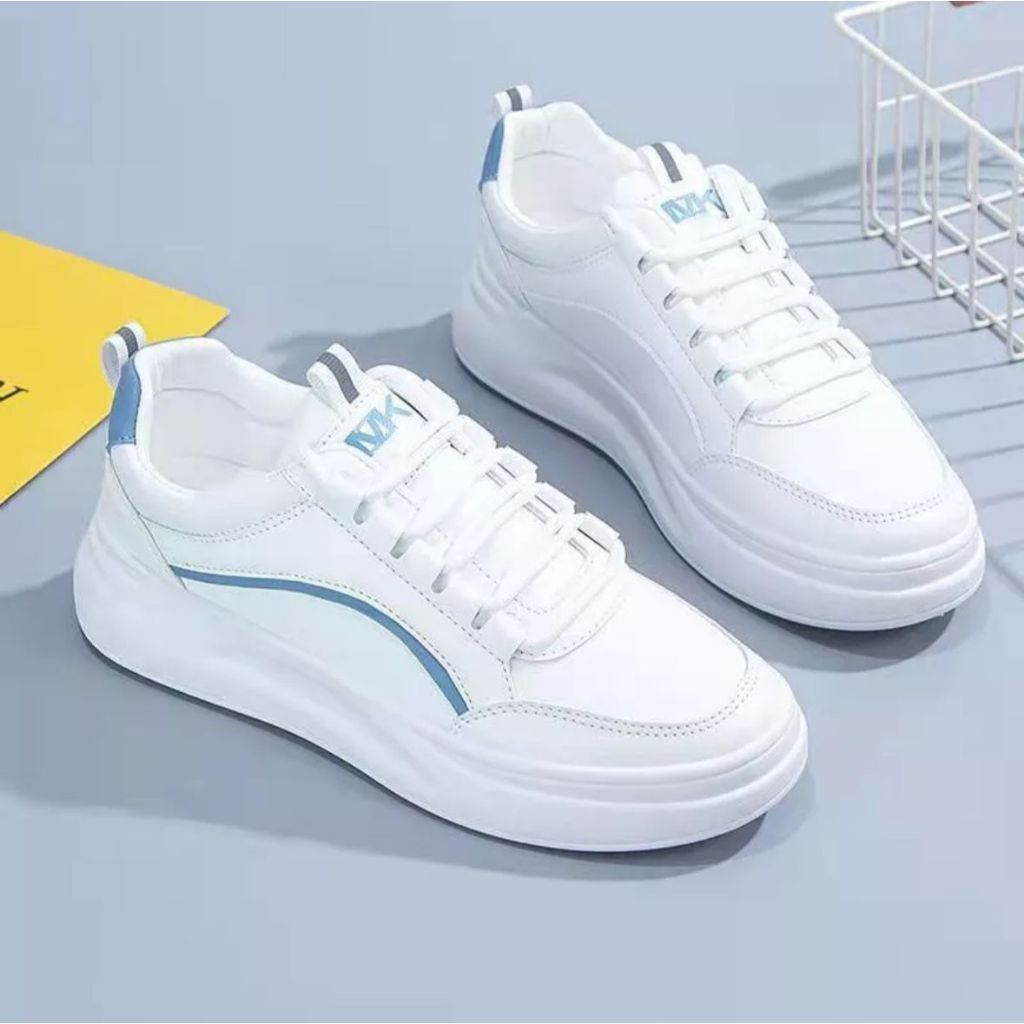 Sepatu Sneakers Putih Wanita Sepatu Cewek Korea Sepatu Jalan Wanita Sepatu Wanita Original