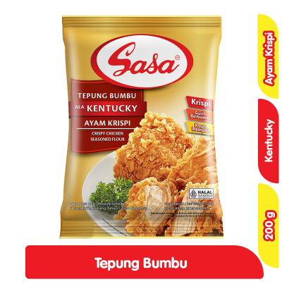

Sasa Tepung Bumbu Ala Kentucky Ayam Krispi 200 g