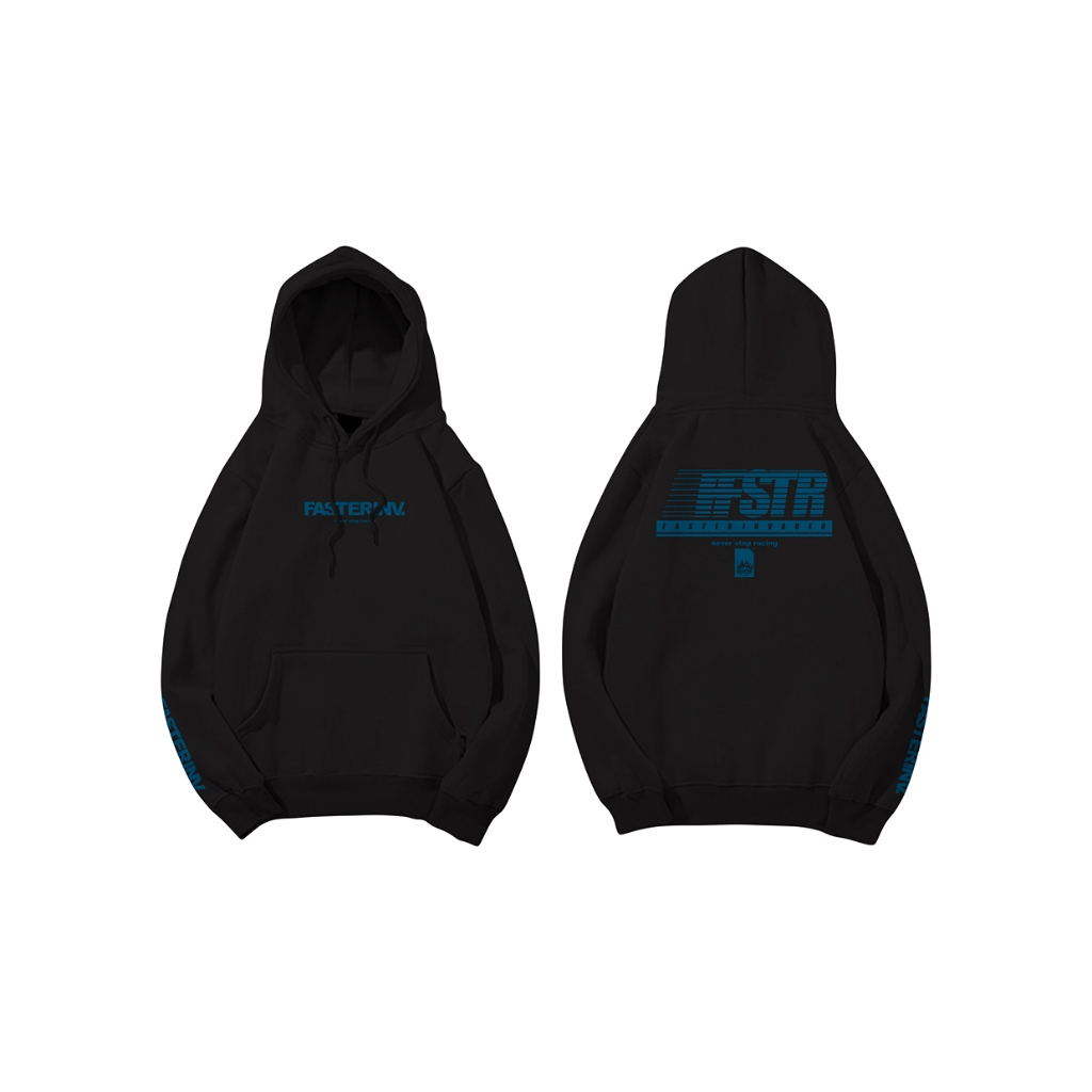 NEW Hodi Racing FASTER INVADER KW Balap Bahan Flece Tebal Murah /  Sweater Hodie Pria Wanita COD / H