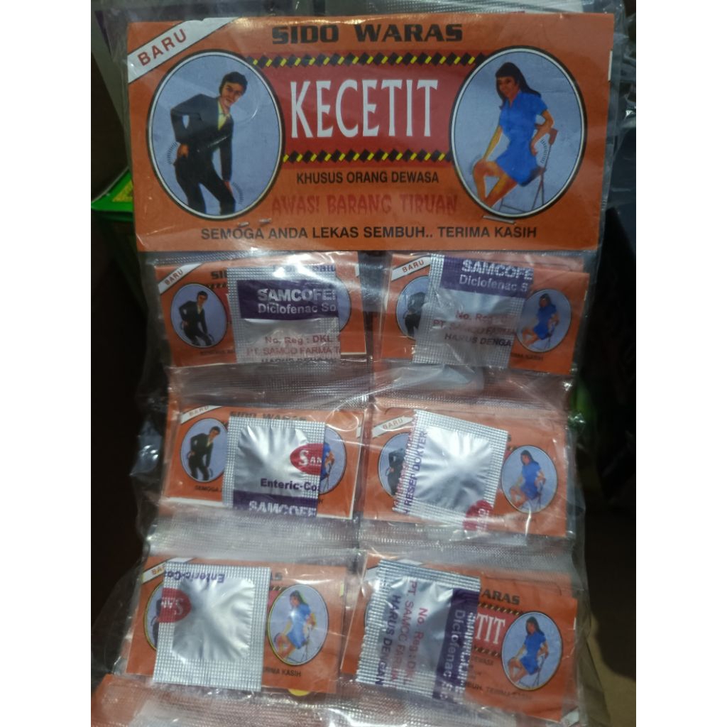 jamu kecetit sido waras